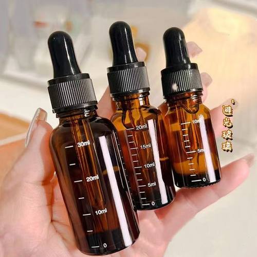 婴儿玻璃滴管瓶核桃油加厚茶油瓶