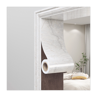 门框包边贴自粘仿大理石贴纸家具翻新门套破损修复遮丑装饰边框条