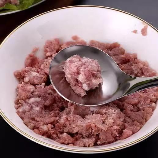 不锈钢压肉丸勺子神器家用挤肉丸子制作器炸圆子模具挖勺器鱼丸勺