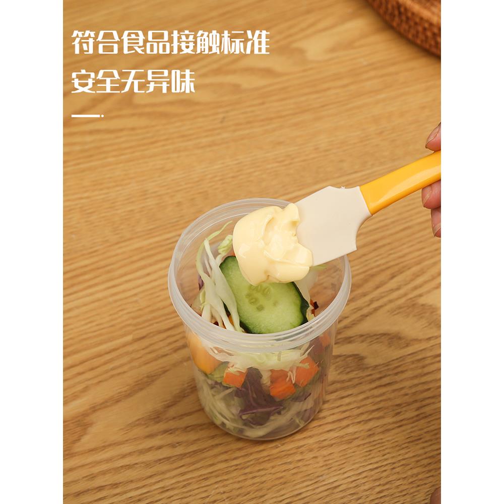 硅胶刮刀烘焙食品奶油黄油果酱涂抹刀罐头瓶底刮勺刮铲刀烘焙工具