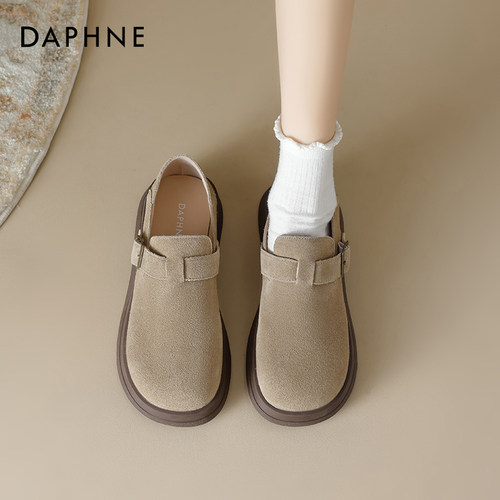 达芙妮勃肯鞋女鞋厚底博肯小个子