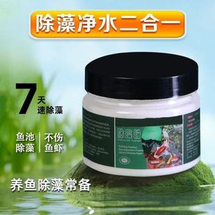 浓缩除藻粉去苔除藻鱼缸酵素清水剂锦鲤鱼池去除青苔藻类净化水质