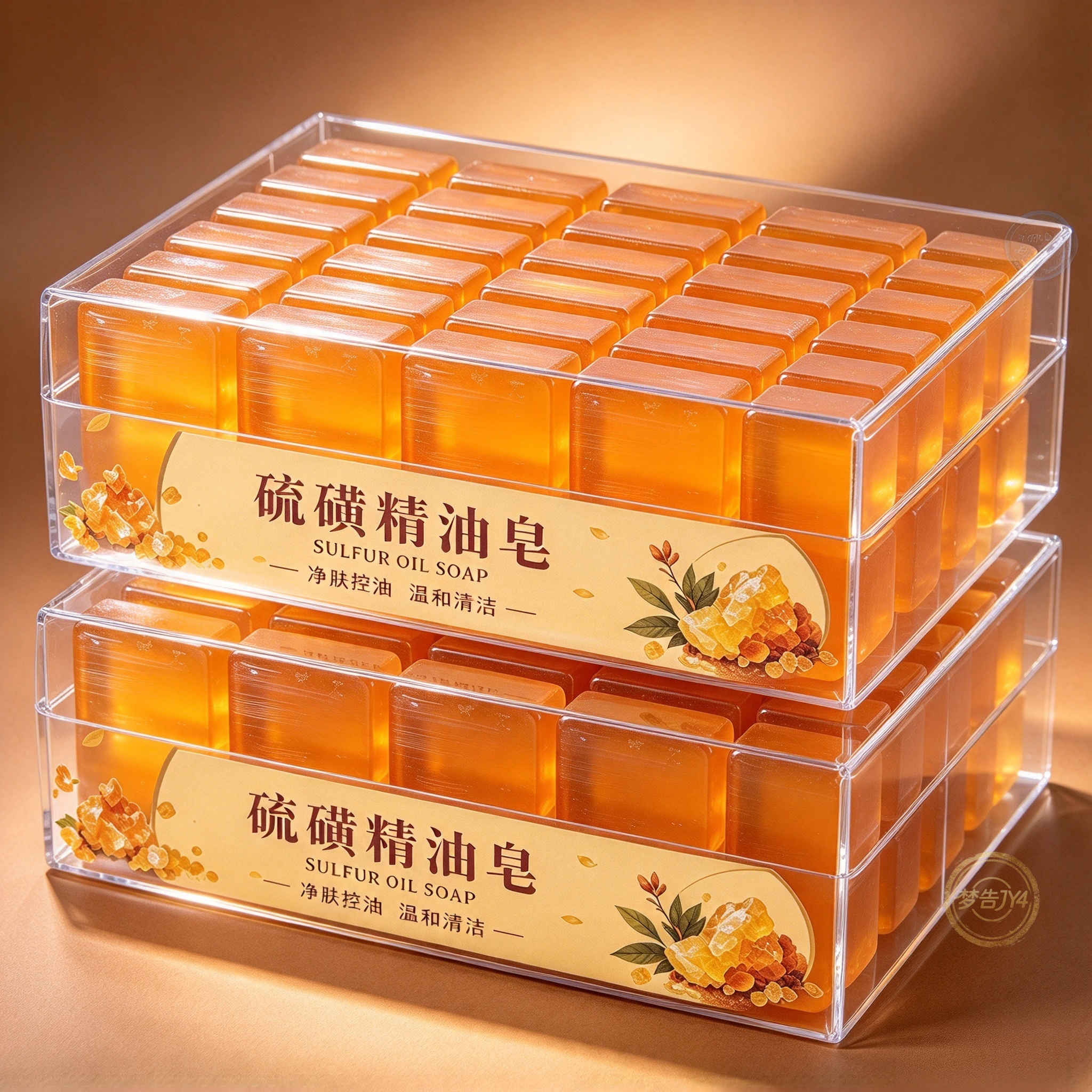 硫磺精油手工洁面沐浴香皂