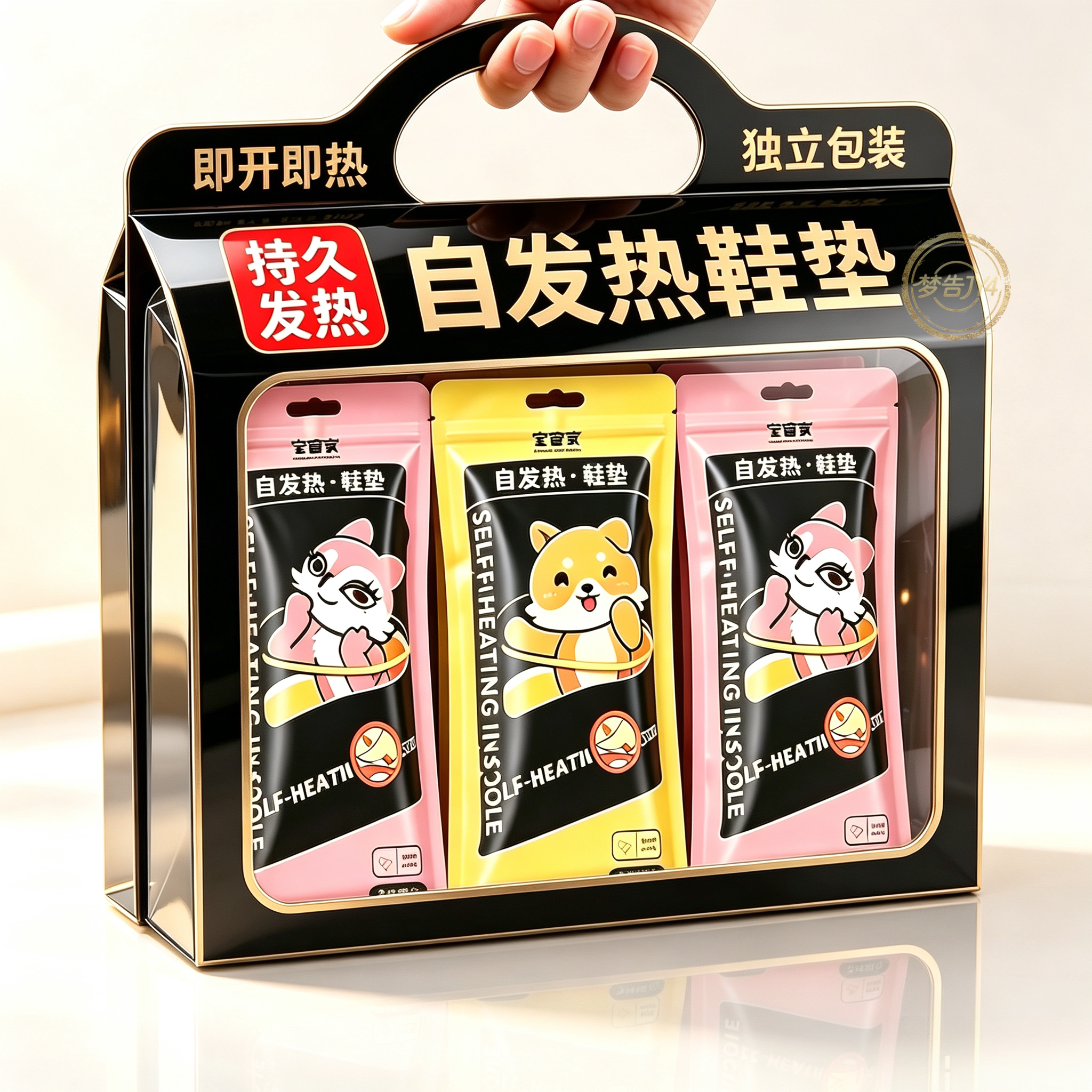 冬季防寒自热鞋垫快速升温持久