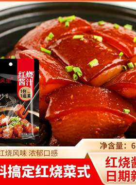 红烧酱汁红烧料汁排骨猪蹄酱汁调味包酱料鸡肉家用红烧鱼排骨茄子