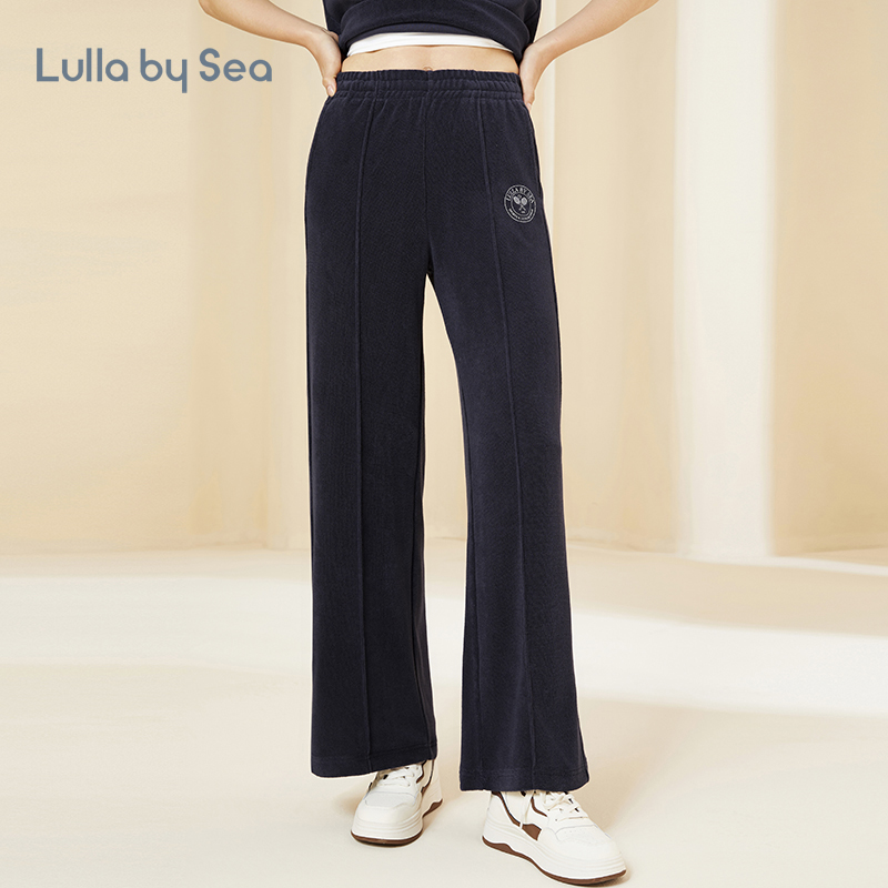 美式长裤老钱风软糯小毛圈