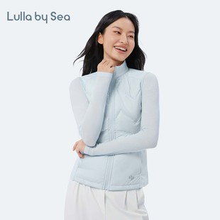 Sea Lightwarm羽绒拼接夹棉马甲户外运动分区保暖背心 Lulla