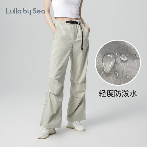 工装裤速干宽松束脚运动降落伞裤