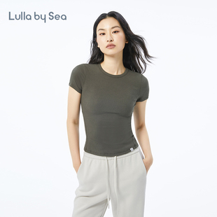 Lulla by Sea| Wonder rib 休闲T恤莱赛尔棉抗菌罗纹户外日常短袖