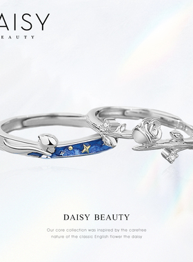 DAISYBEAUTY情侣款S999银戒指