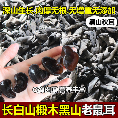 黑山秋木耳小碗耳东北特产干货