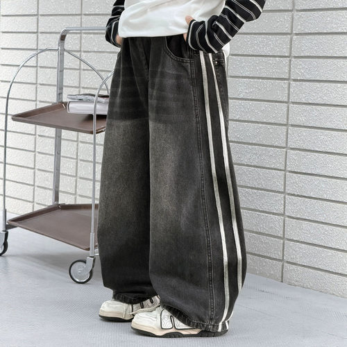 2026新款男童春秋宽松牛仔裤
