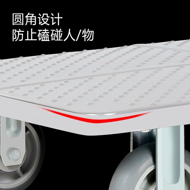 摆摊平板车拖车折叠可折叠手推车拉货搬运车四轮家用小货车轻便i.
