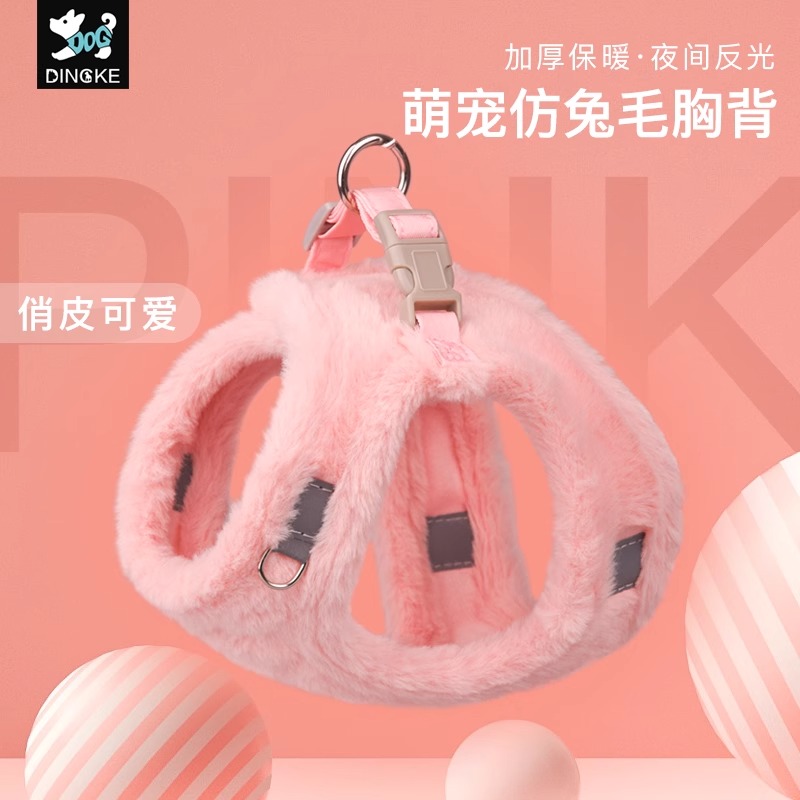 丁可猫咪专用冬季网红胸背牵引绳