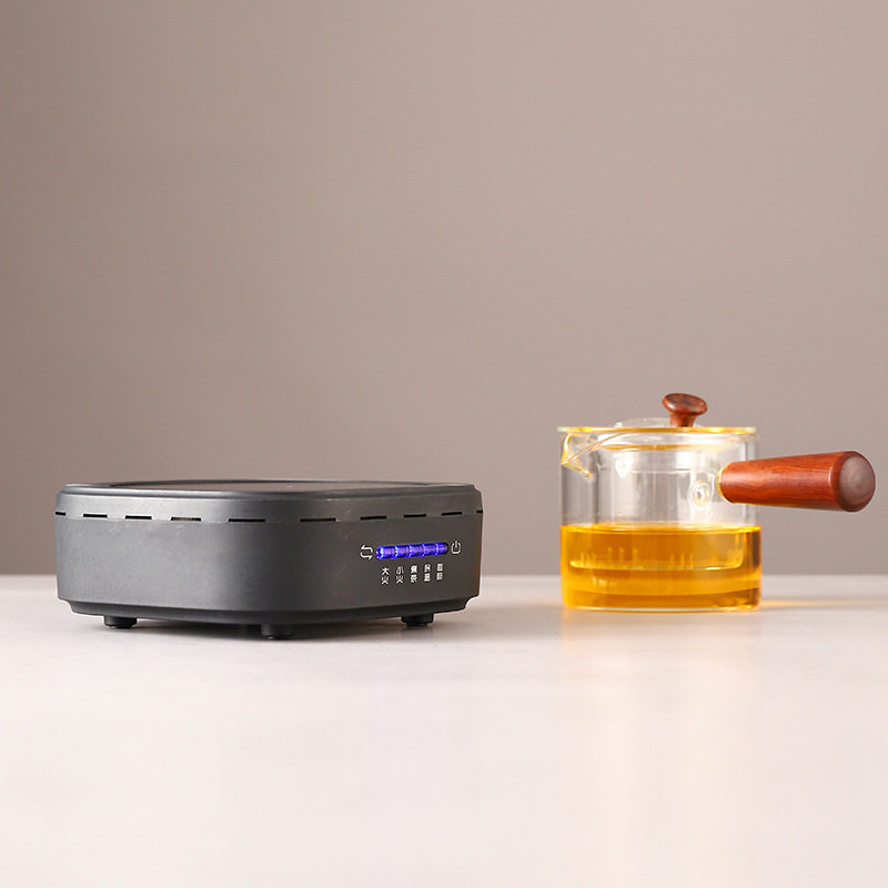 电陶炉茶炉迷你方形电热家用玻璃壶烧水炉触摸款煮茶器可调温