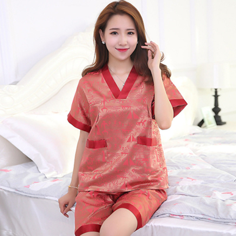 男女款浴服纳米汗蒸服情侣款大码浴服桑拿服浴衣汗蒸服女套装睡衣