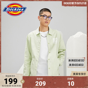 Dickies商场同款夹克 情侣年春夏纯棉简约潮上衣夹克10165