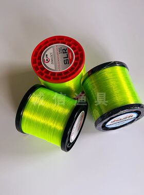 施工工业用筒装尼龙线胶丝钓鱼线彩色线荧光黄色手钓大物线织网线