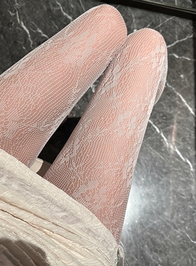 白丝女丝袜防勾丝情调jk袜子夏季薄款连裤袜性感辣妹黑色渔网袜