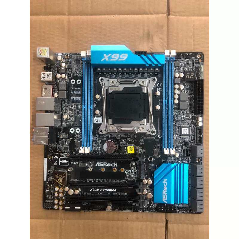 议价华擎X99M EXTREME4主板MATX极限玩家可开票图片