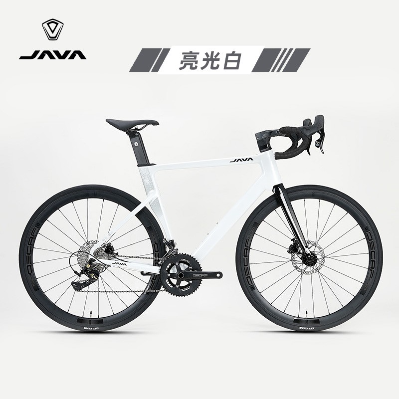 佳沃新款java鱼雷6top油压碟刹公路车桶轴24变速碳纤维竞赛自行车图片