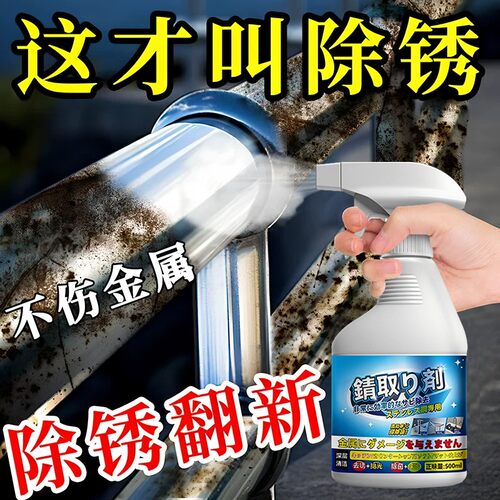 德国除锈剂快速清金属强力去铁锈洗润滑油防门响锁窗合页螺丝松动 - 封面