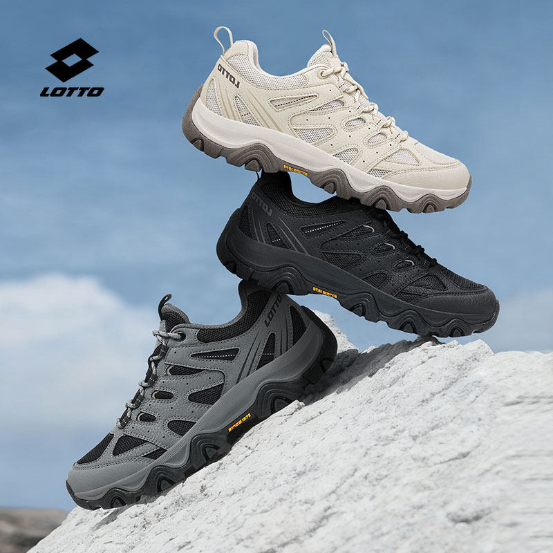 乐途防滑耐磨户外登山鞋徒步男鞋