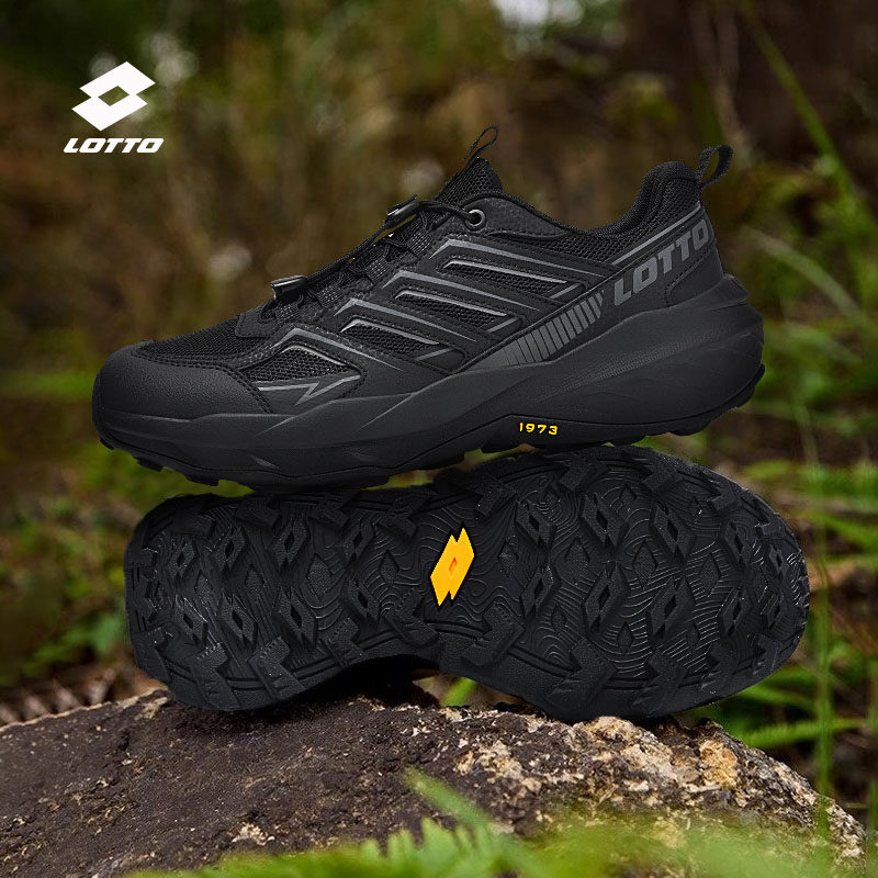 乐途户外登山鞋男鞋2026夏季新款透气网面运动越野鞋防滑耐磨徒步