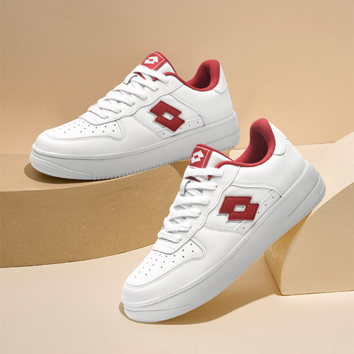 乐途男女运动板鞋透气轻便增高