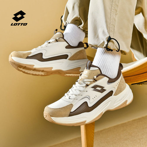 乐途减震厚底运动休闲鞋男