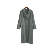 双面大衣秋冬气质中长款 大美唤粉丝专享 高贵气质801