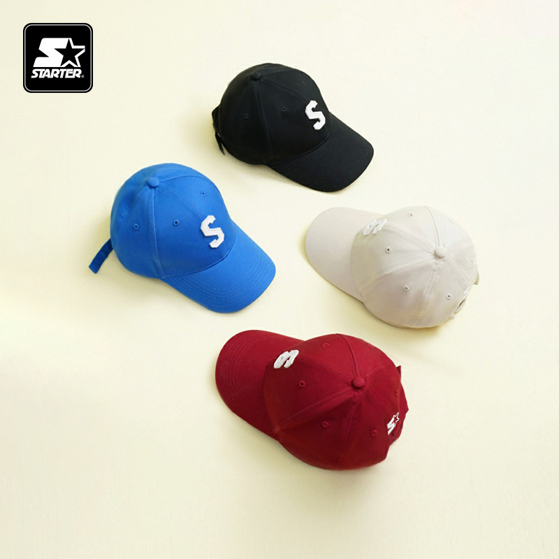 刘宇宁同款帽子STARTER棒球帽潮流物理防晒字母经典S帽子鸭舌帽