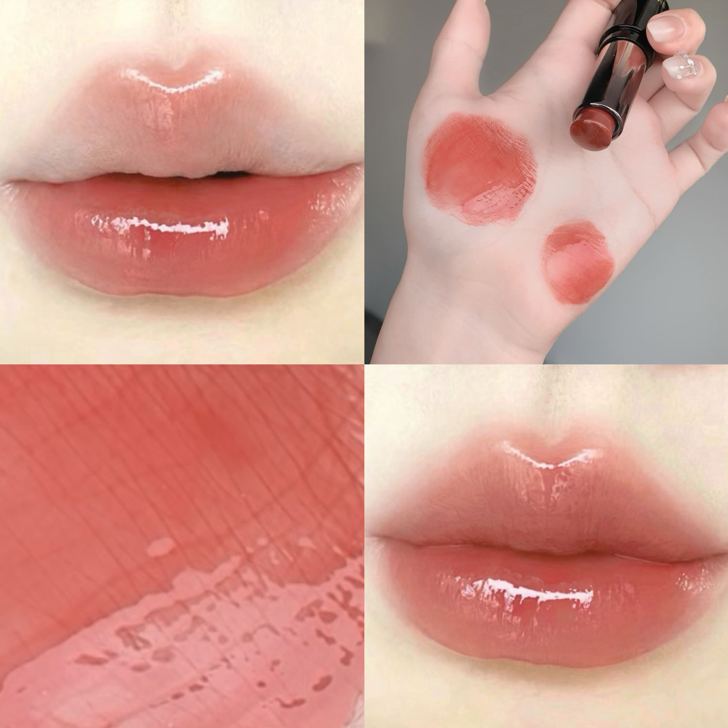 SHAQINUO清透嘟嘟水光口红 显白滋润镜面唇釉国货学生党唇彩彩妆