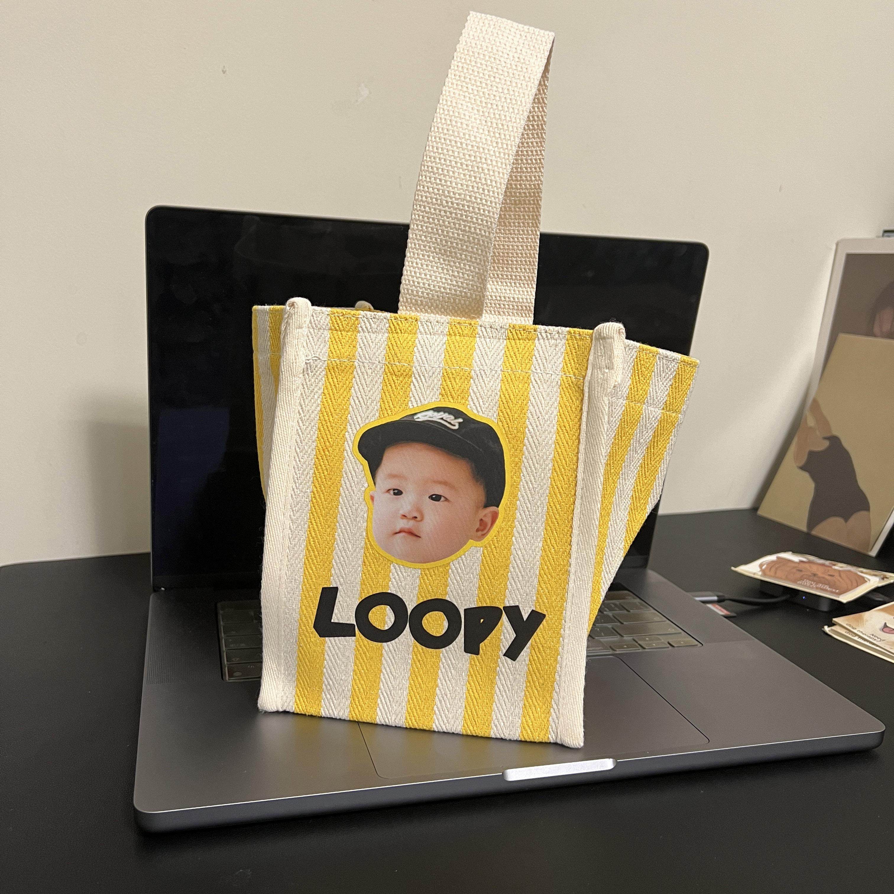 Bunnyboo宝宝头像定制帆布包 DIY可爱妈咪包 免费抠图调色,箱包皮具/热销女包/男包,时尚帆布包,淘宝优惠券,粉丝福利购,淘宝优惠卷