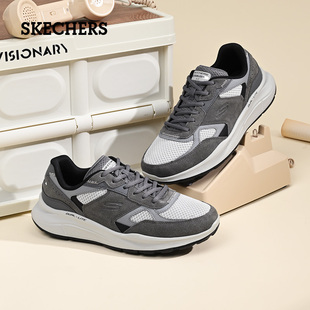 男鞋 舒适休闲运动鞋 新款 男士 子 秋冬减震软底跑步鞋 斯凯奇官方正品
