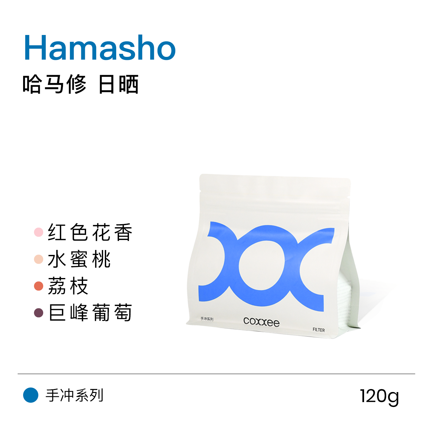 coxxee哈马修日晒迷人果汁感