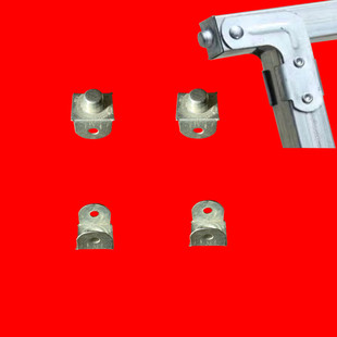 凸型头落地X 型货摊配件管堵镀锌材质五金冲压工艺加固地摊货架件