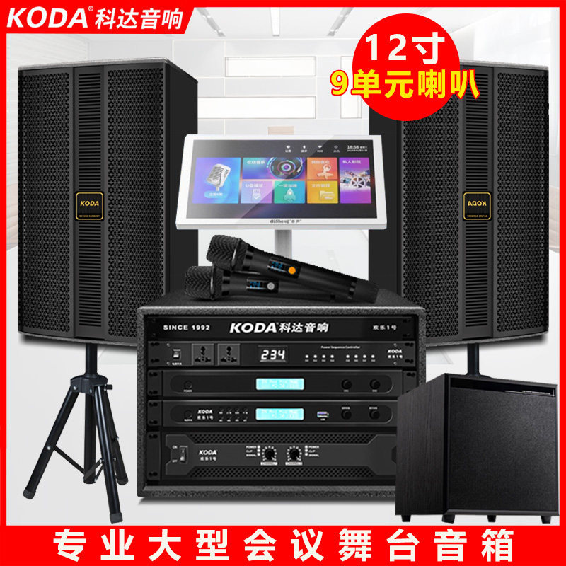 科达12寸大型会议舞台音