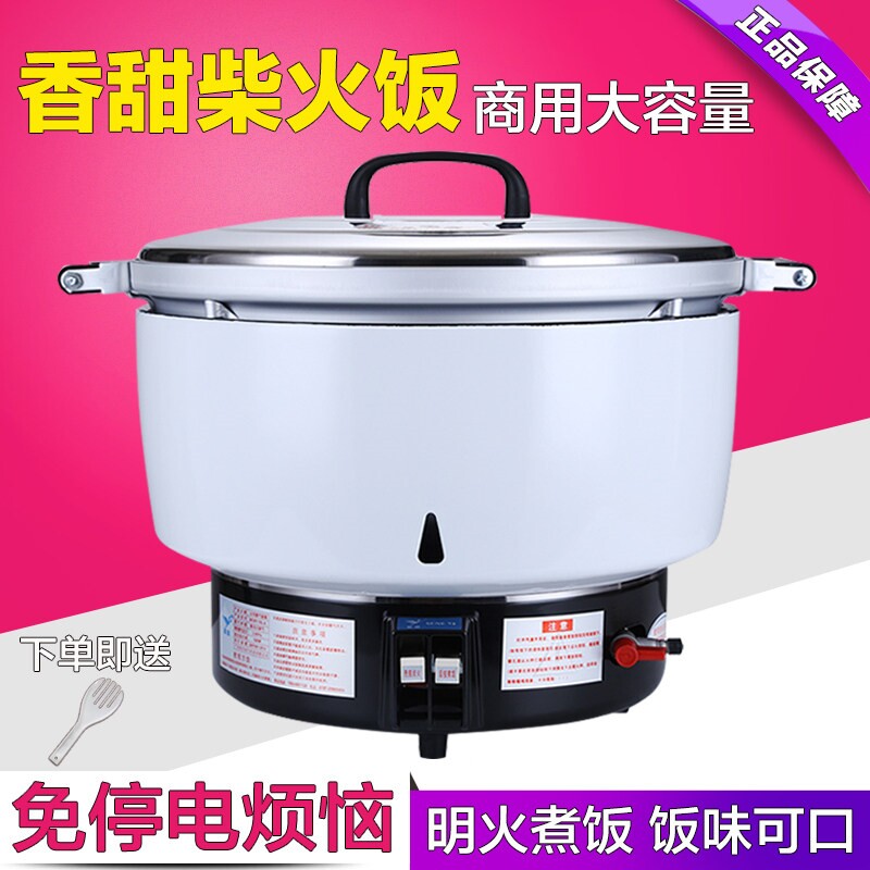 松宜燃气电饭煲商用煤气煮饭锅天