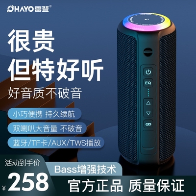 雷登X8MAX蓝牙音箱大音量重低音