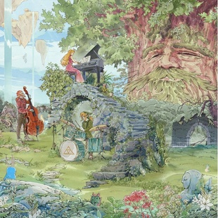 预定 GameChops原厂周边 塞尔达传说 爵士乐版 第三部 黑胶唱片 单片装