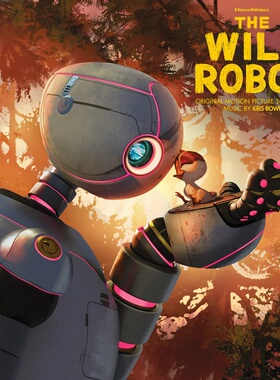 现货 Waxwork原厂周边 荒野机器人 黑胶唱片 双片装 The Wild Robot