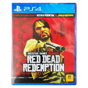 香港直邮 PS4游戏光盘 港行中文原封 荒野大镖客1 救赎 PS4游戏 现货