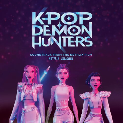 预定 Republic原厂周边 KPop恶魔猎人 Netflix 电影原声 黑胶唱片 单片装