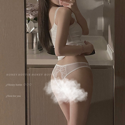 维多利亚私密法式性感蕾丝内裤