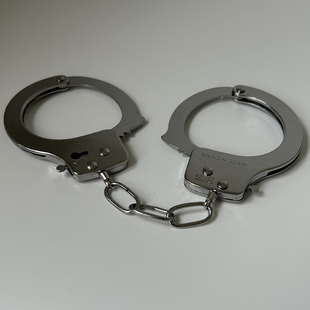 手铐手镯加厚男儿童玩具剧本杀密室道具不锈钢手镯情侣铁合金脚拷