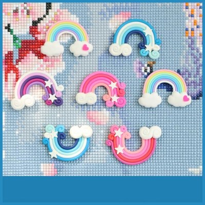 5D DIY Diamond Painting Tools Rainbow Magnet Cover Minders