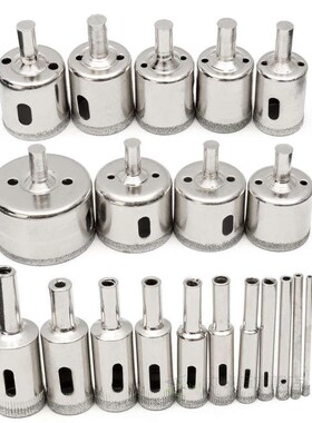 20 Pcs 3-50mm Diamond Drill Bits Set Hole Saw Cutter Tool Gl