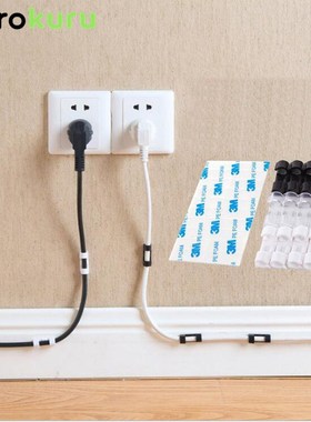 20PCS Cable Organizer Wire Winder  Earphone Cord Holder HDMI