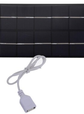 Portable USB Solar Panel Charger 5W 5V USB2.0 Port Solar Pan
